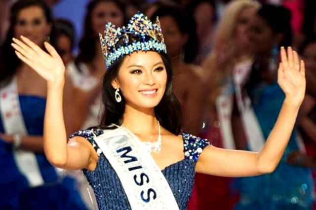 Miss Chine Yu Wenxia nomée miss monde 2012 , Bravo la Chine